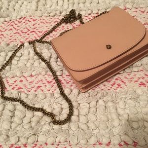Madewell chain bag pink with tags